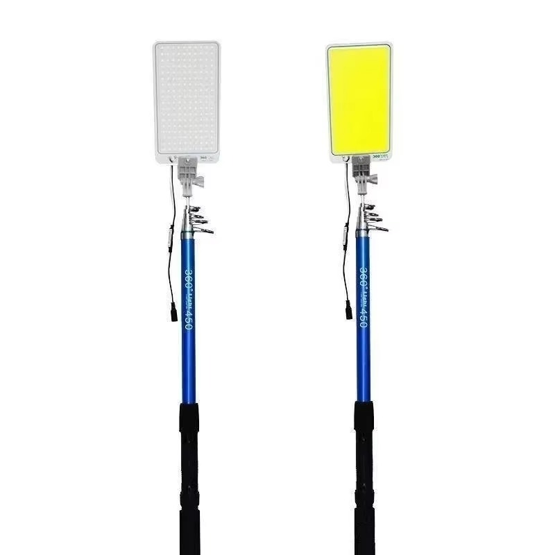 Fishing Rod Travel - ไฟฉายอเนกประสงค์ 12V สำหรับใช้งานกลางแจ้ง ตั้งแคมป์ สวน ตกปลา