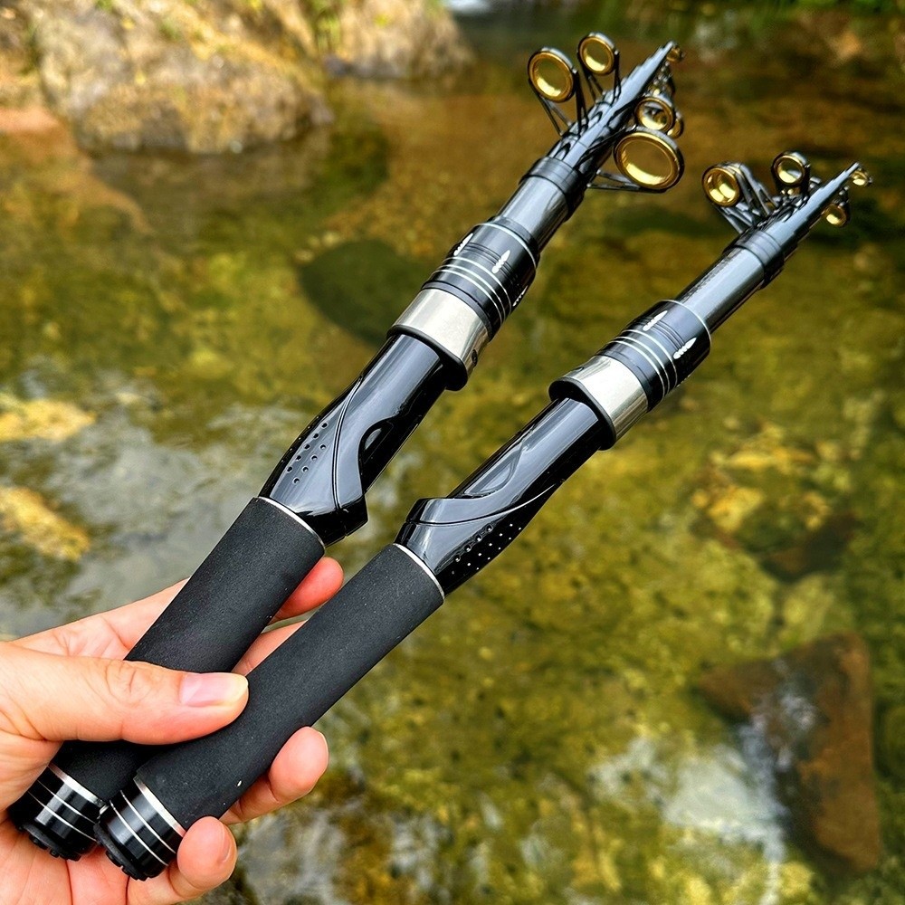 Fishing Rod Tip Replacement - คันเบ็ดตกปลาแบบยืดหดได้ คาร์บอนไฟเบอร์ 30T ปลายคาร์บอน แข็งแรงสูง สำหรับตกปลาชายฝั่ง
