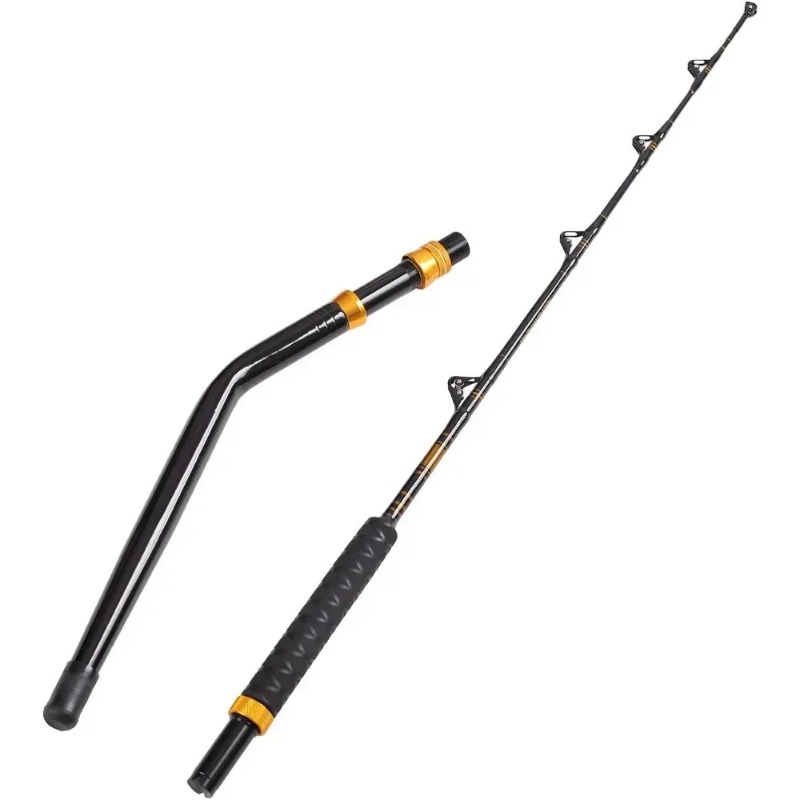 คันเบ็ดตกปลาแบบงอ 2 ท่อน สำหรั - Fishing Rod Boat บทวิจารณ์และราคา