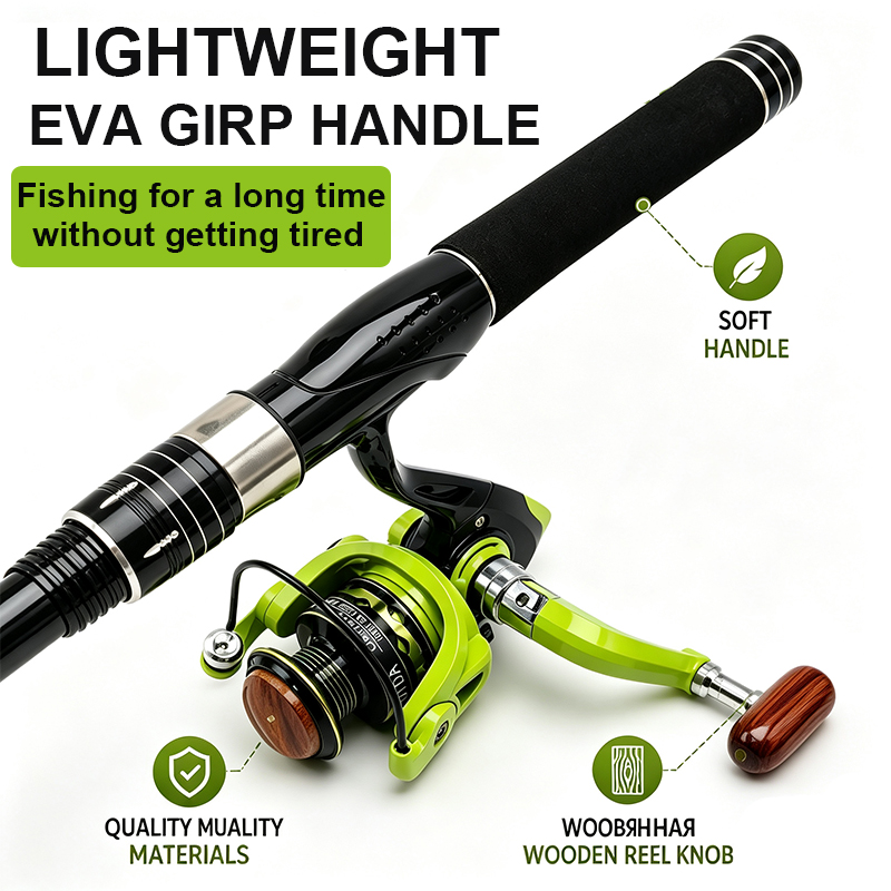 ชุดคันเบ็ดและรอกสปินนิ่ง 1.5-2 - Fishing Rod Combo บทวิจารณ์และราคา