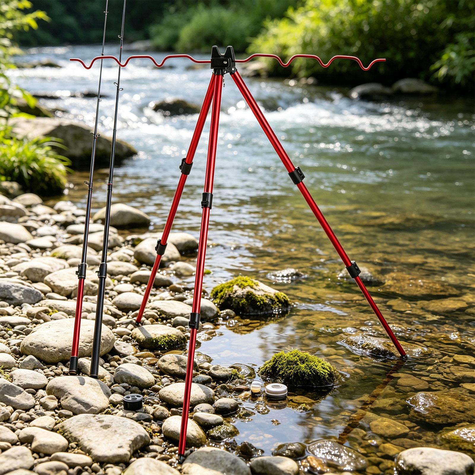 ขาตั้งคันเบ็ดแบบยึดกับพื้น พร้ - Fishing Rod Telescopic บทวิจารณ์และราคา