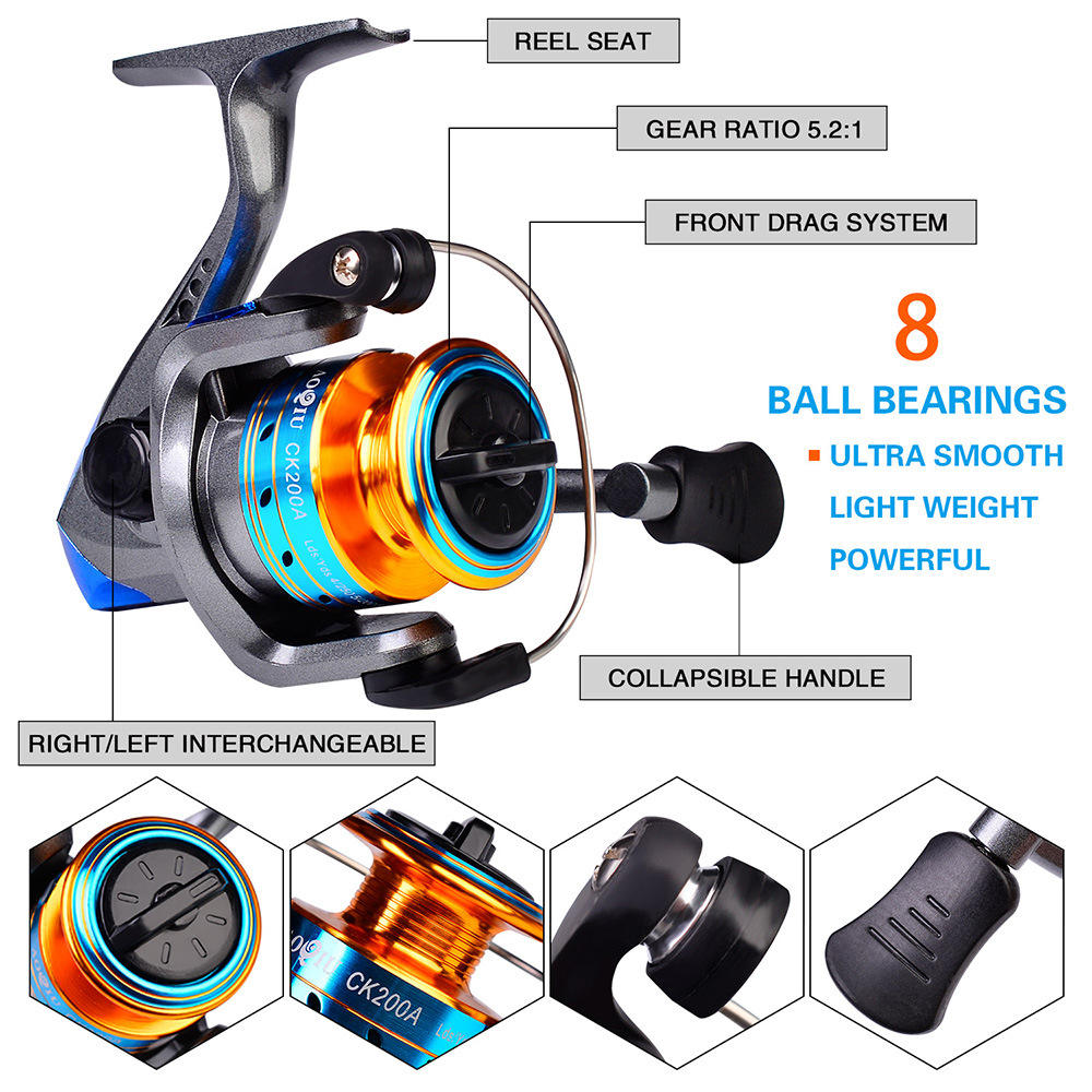 ชุดคันเบ็ดและรอกตกปลา คันเบ็ดค - Fishing Rod Combo บทวิจารณ์และราคา