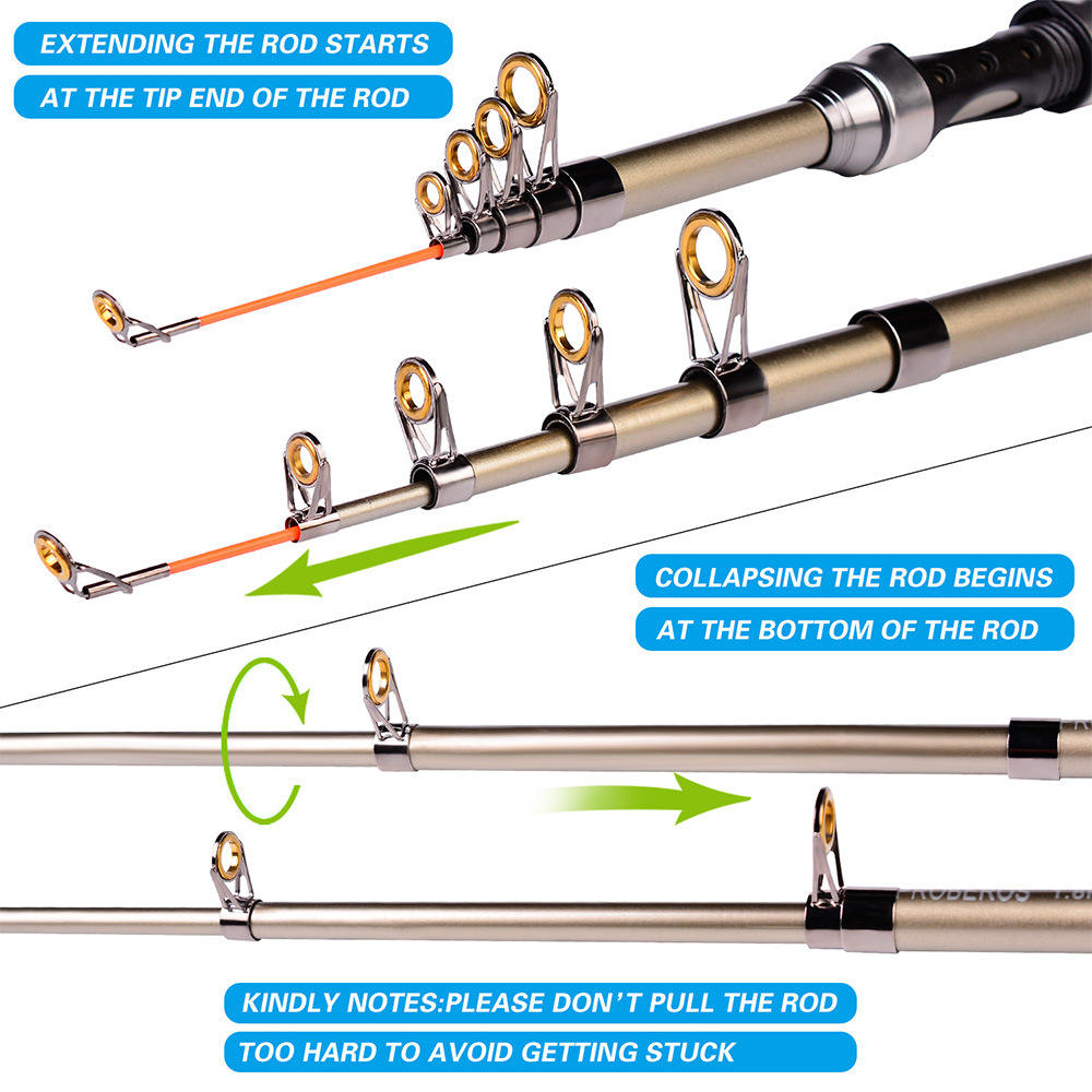 ชุดคันเบ็ดและรอกตกปลา คันเบ็ดค - Fishing Rod Combo บทวิจารณ์และราคา