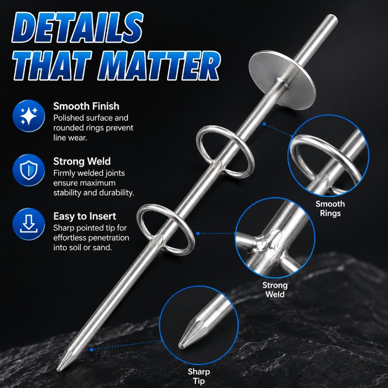ขาตั้งคันเบ็ดตกปลาแบบสองห่วงพร - Fishing Rod Rack บทวิจารณ์และราคา