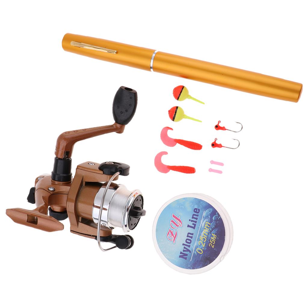 ชุดอุปกรณ์ตกปลาแบบพกพาขนาดเล็ก - Fishing Rod Combo บทวิจารณ์และราคา