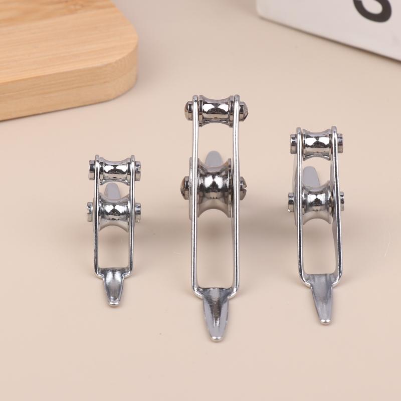 บล็อกรอกคู่สแตนเลสแบบพกพา พร้อ - Fishing Rod Boat บทวิจารณ์และราคา