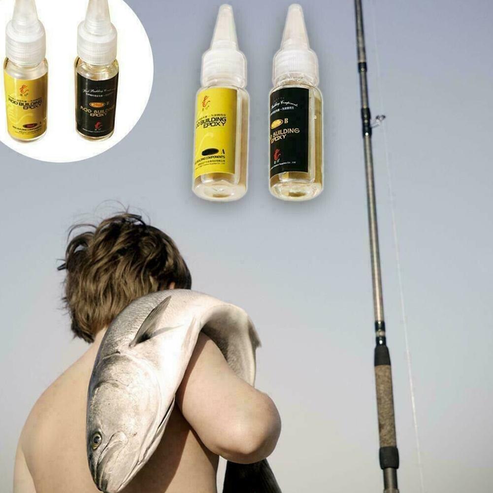 2 ชิ้นตกปลา Rod กาวตกปลา Rod อ - Fishing Rod Building Kit บทวิจารณ์และราคา